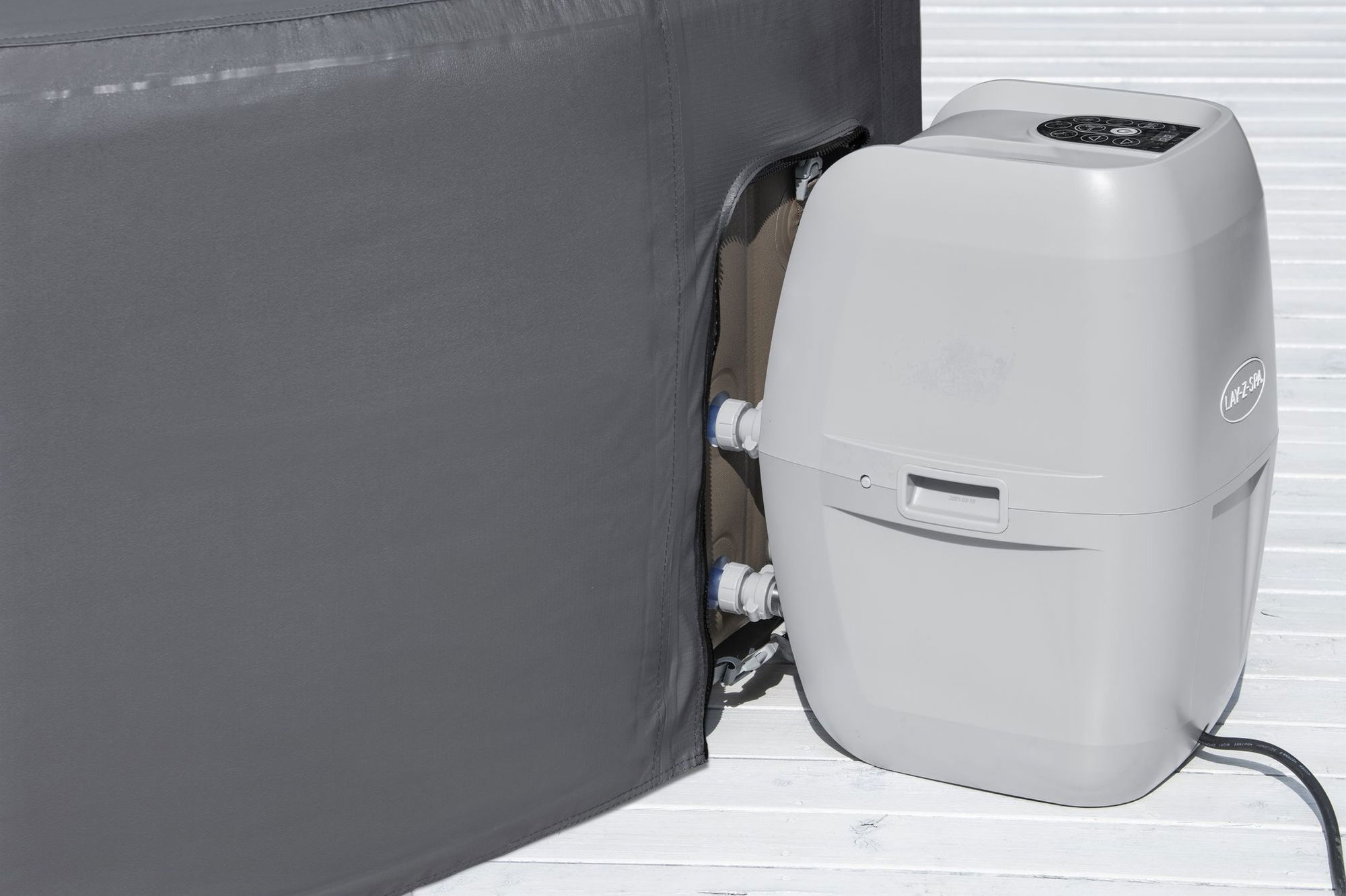 LAY-Z-SPA Abdeckung EnergySense Plus Thermo 196 x 71 cm rund