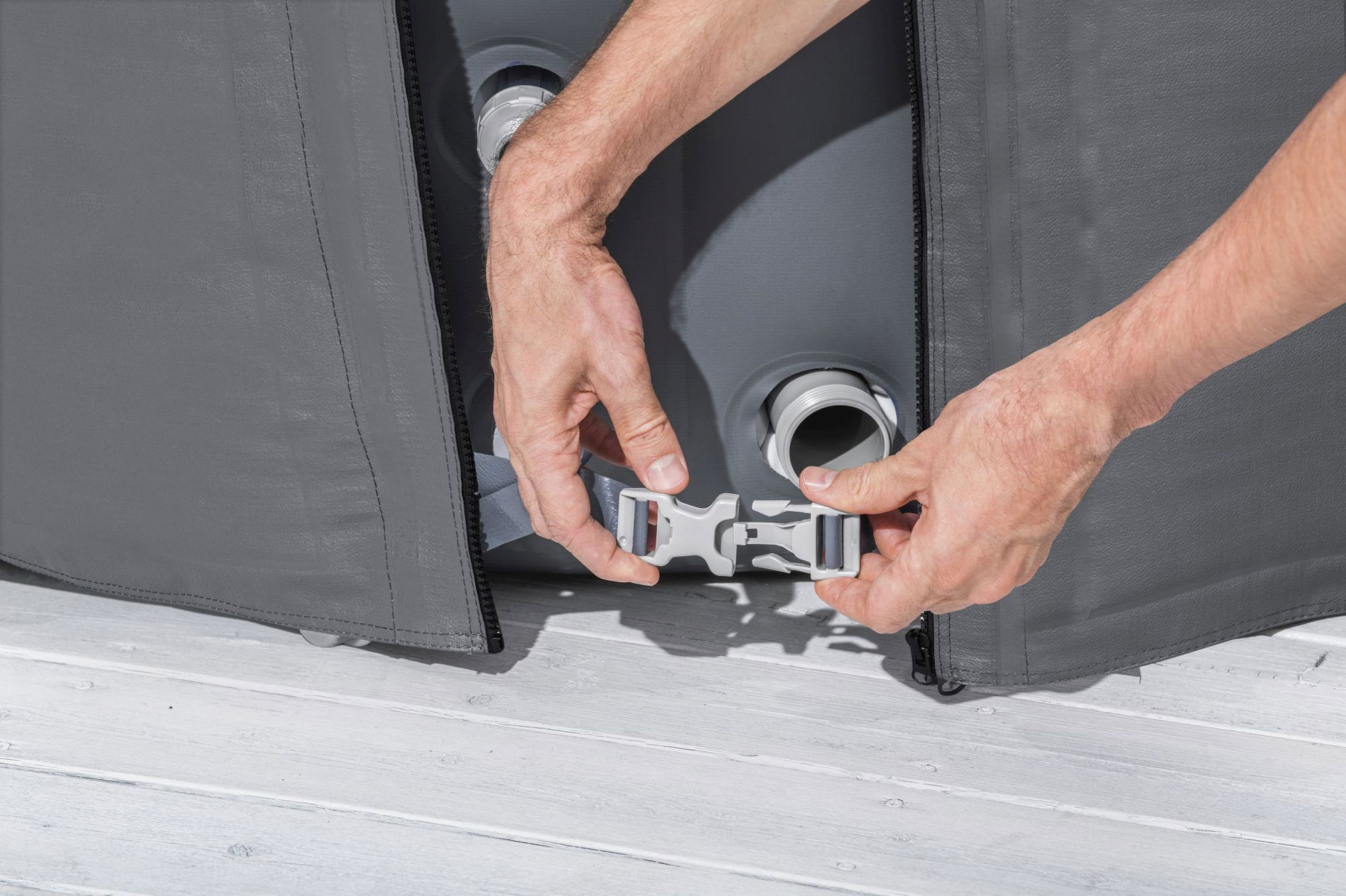 LAY-Z-SPA Abdeckung EnergySense Plus Thermo 180 x 66 cm rund