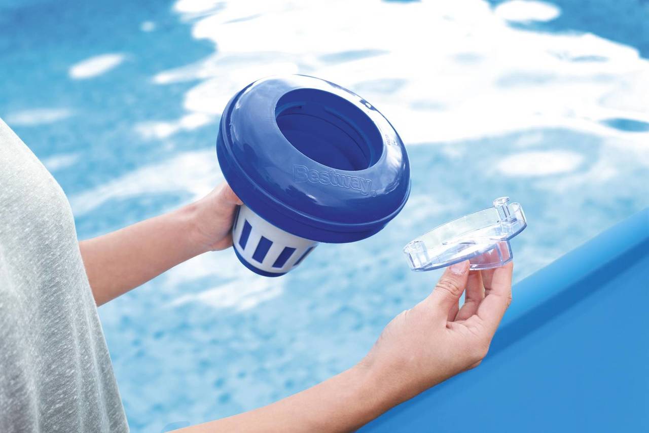 Flowclear Dosierschwimmer für Chlortabletten Flowclear_Dosierschwimmer_M