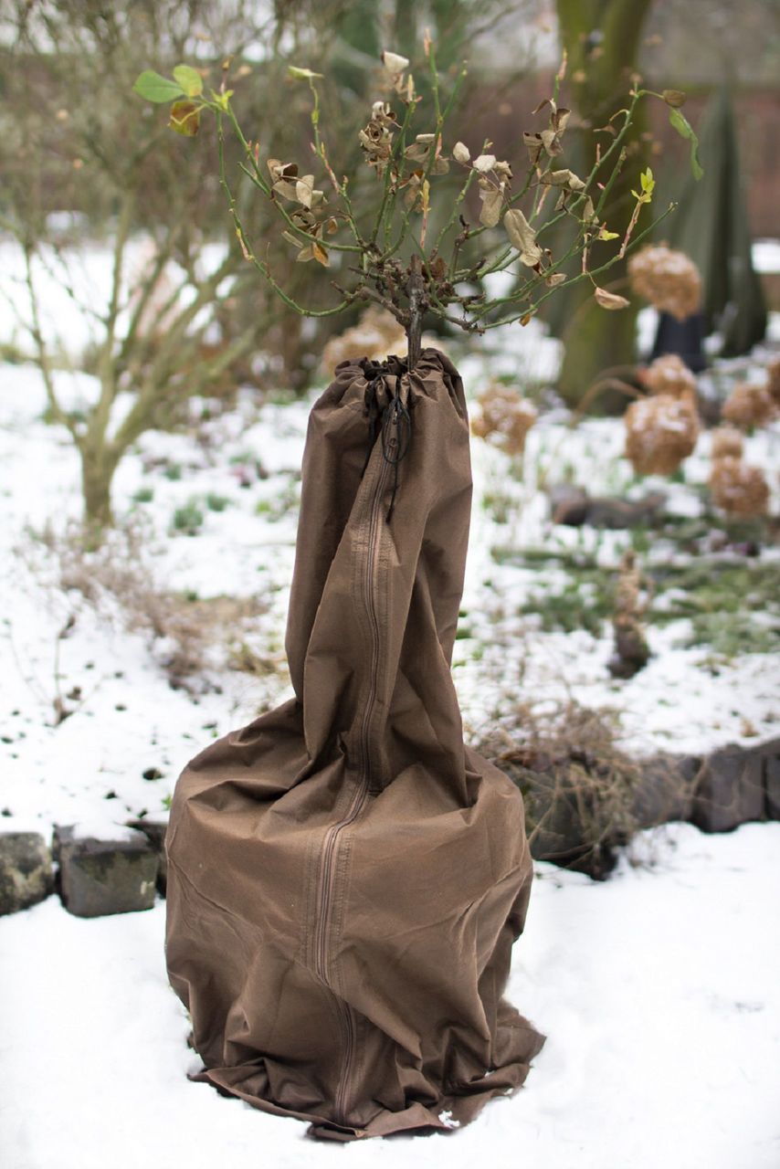 Topfhülle mit Reißverschluss, Winterschutz für Topfpflanzen DI-1181