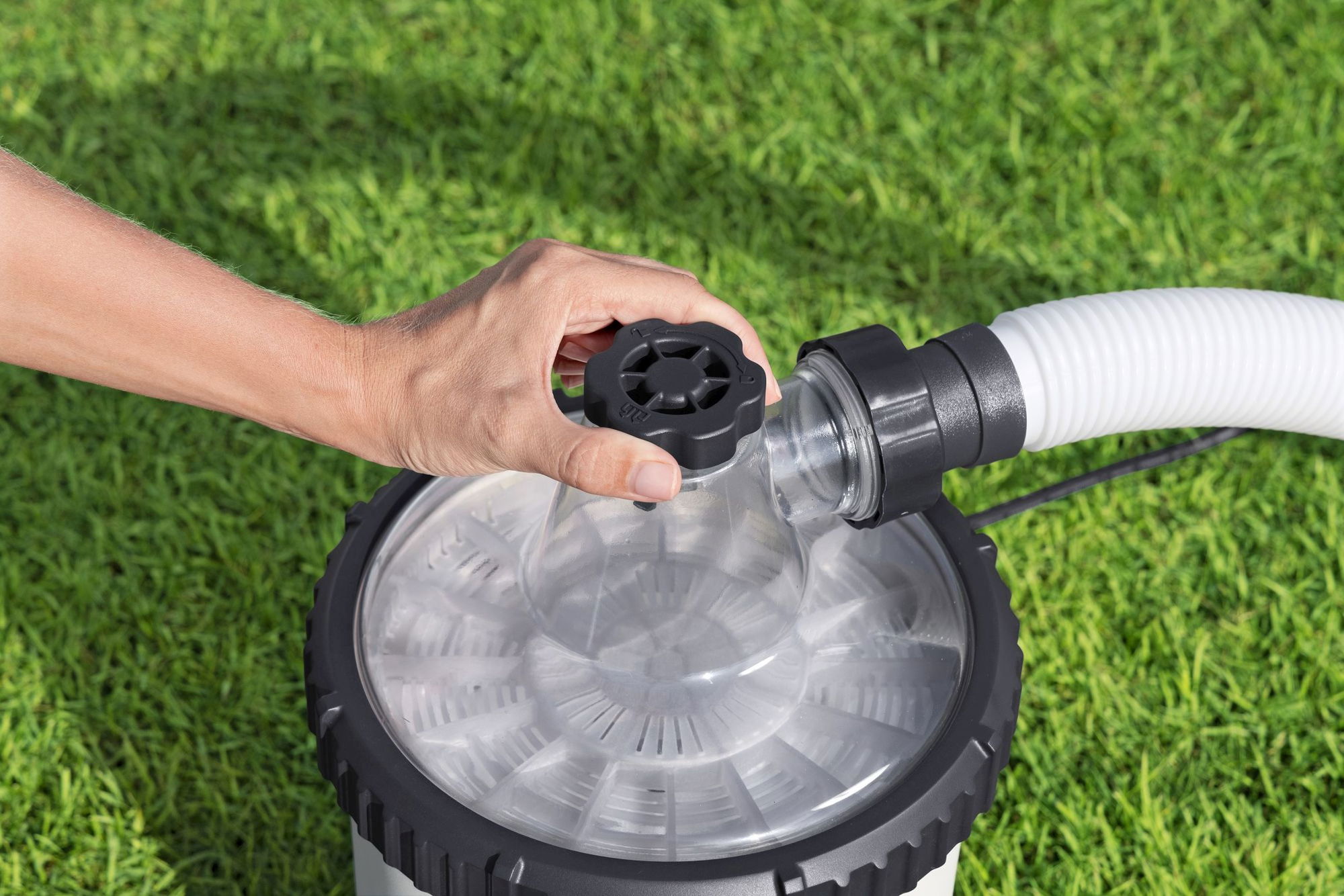 Bestway Polysphere Filterpumpe 5.678 lh, 110 W für Aufstellpools Bestway Polysphere Filterpumpe 5.678 lh, 110 W für Aufstellpools