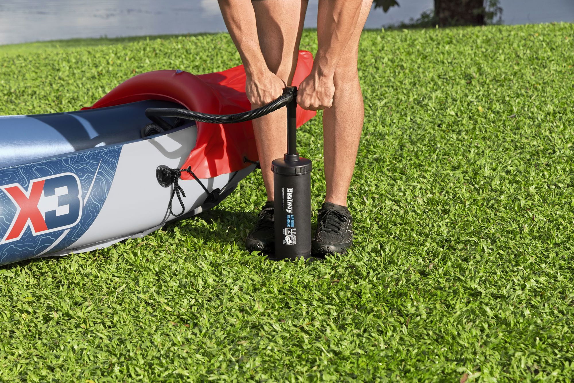 Bestway Hydro Force Kajak-Set Rapid X3 für 3 Personen 381 x 100 cm