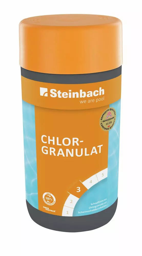 Chlorgranulat Pool, 1Kg, Chlor zur Wasserpflege IN-0751201TD08