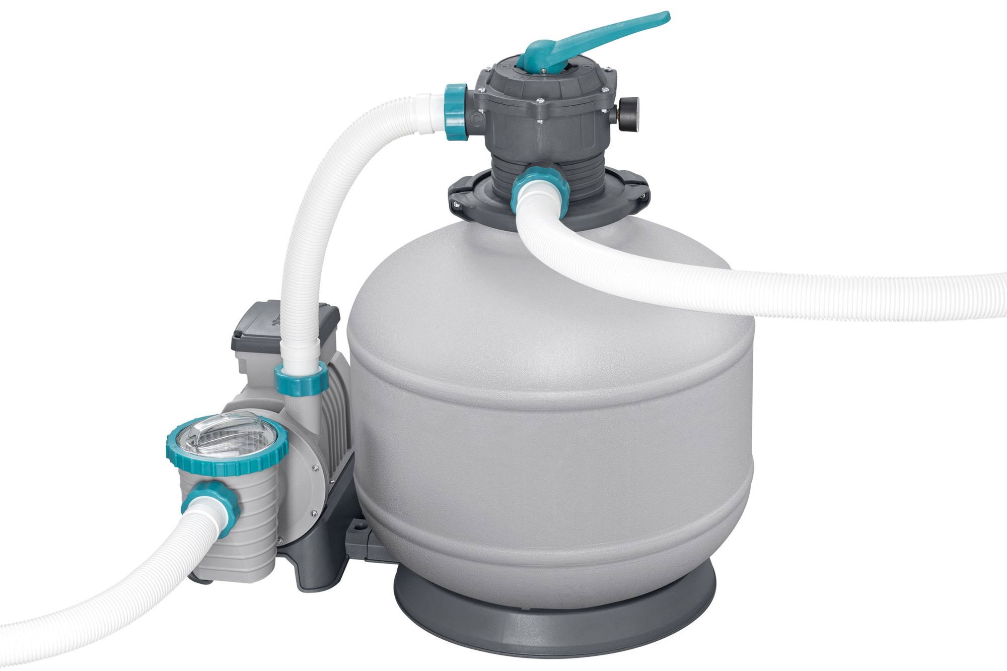 Sandfilteranlage mit Zeitschaltuhr 11.355 lh für große Pools