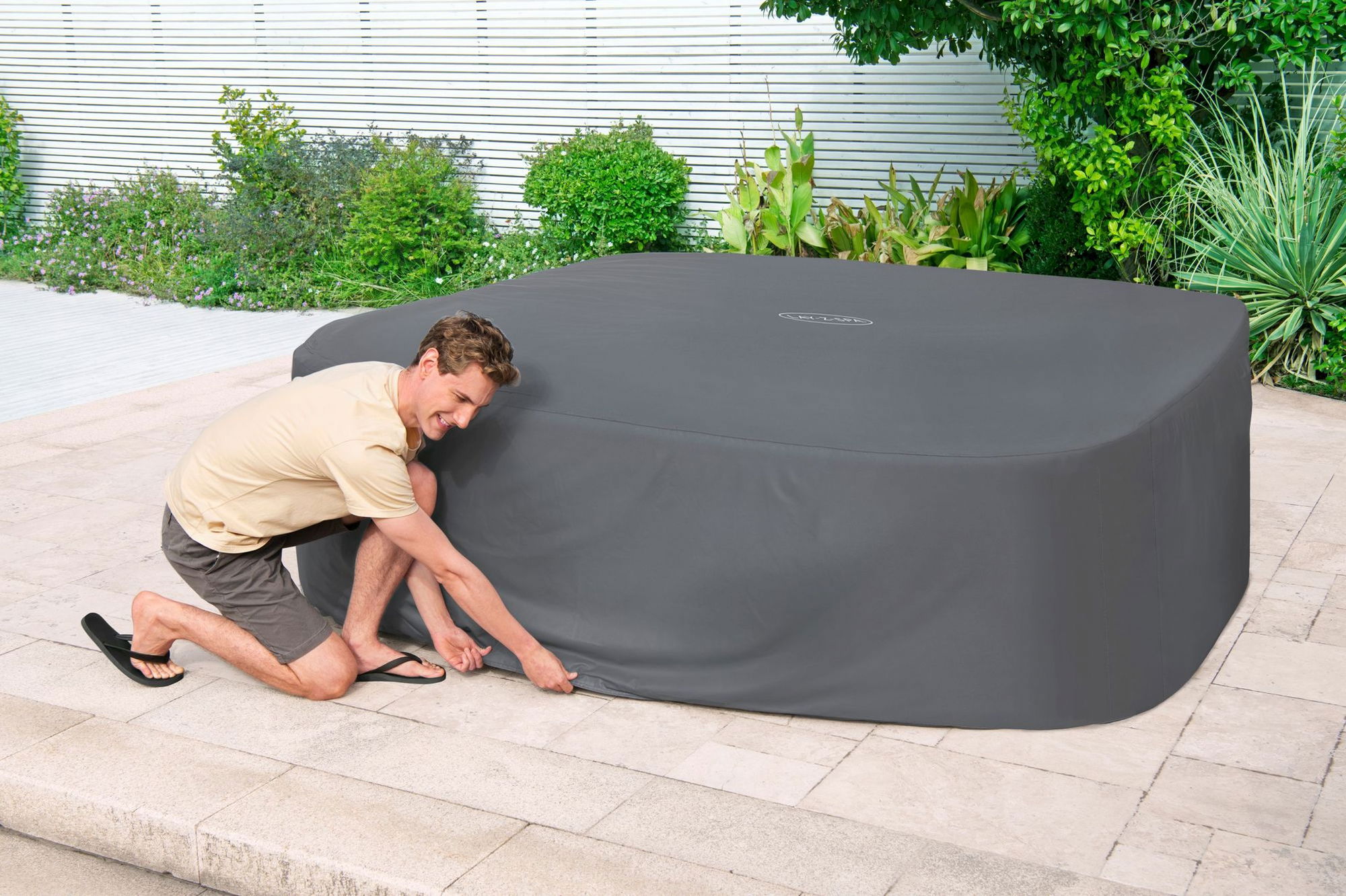 LAY-Z-SPA Abdeckung EnergySense Plus Thermoabdeckung 230 x 230 x 71 cm