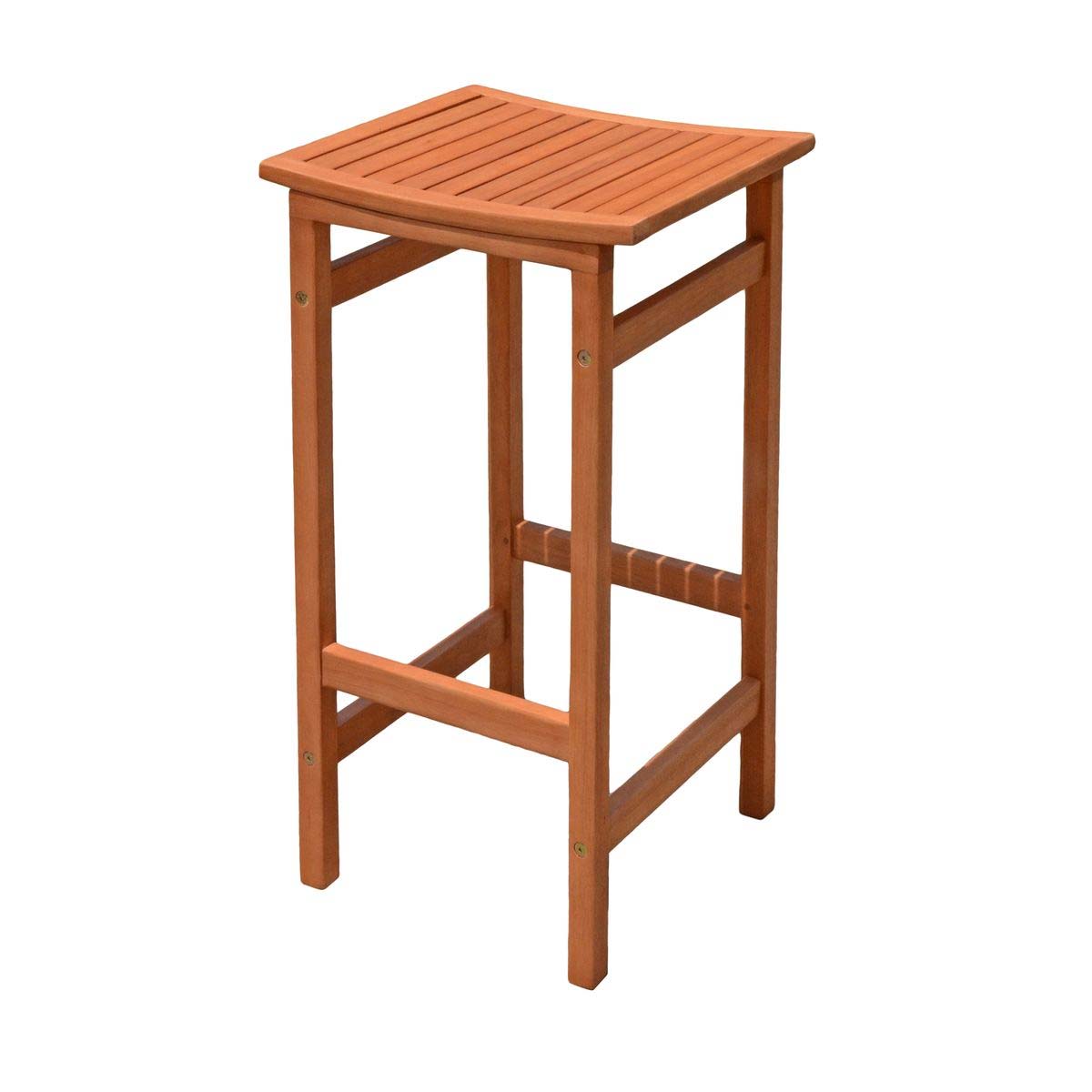 Bar-Set, Bartisch mit 4 Barhockern, Holz, 5-teilig HI-985153-1