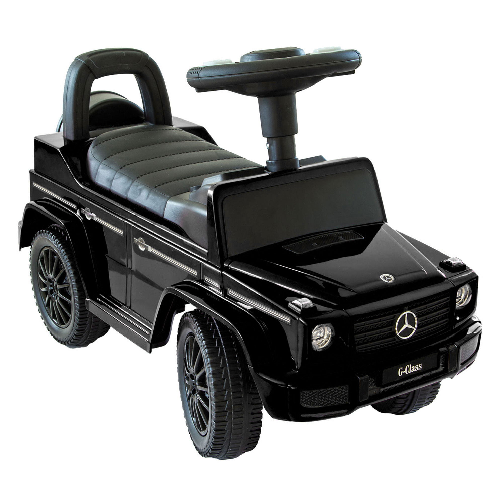 Rutscherauto Mercedes G350d in schwarz, Babyrutscher PT005_S Rutscherauto Mercedes G350d in schwarz, Babyrutscher PT005_S