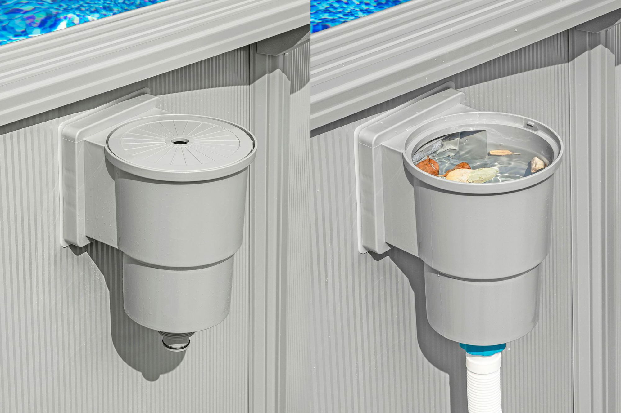 Bestway Hydrium Stahlwandpool Komplett-Set Ø 305 x 122 cm rund