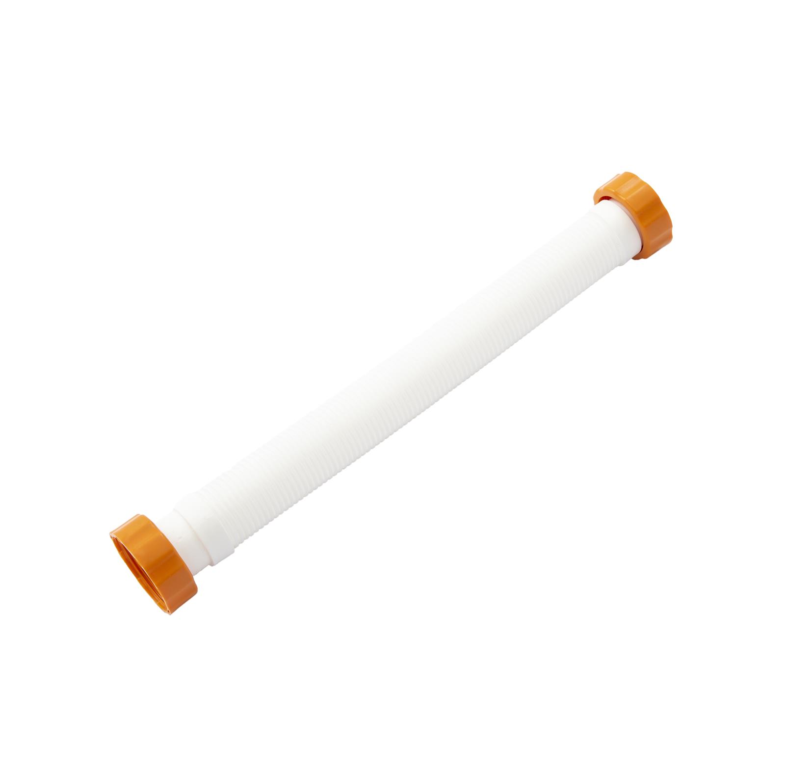 Bestway® Ersatzteil Schlauch mit Muttern (Ø 38 mm, 43 cm) für Pools, Filterpumpen und Sandfilteranlagen