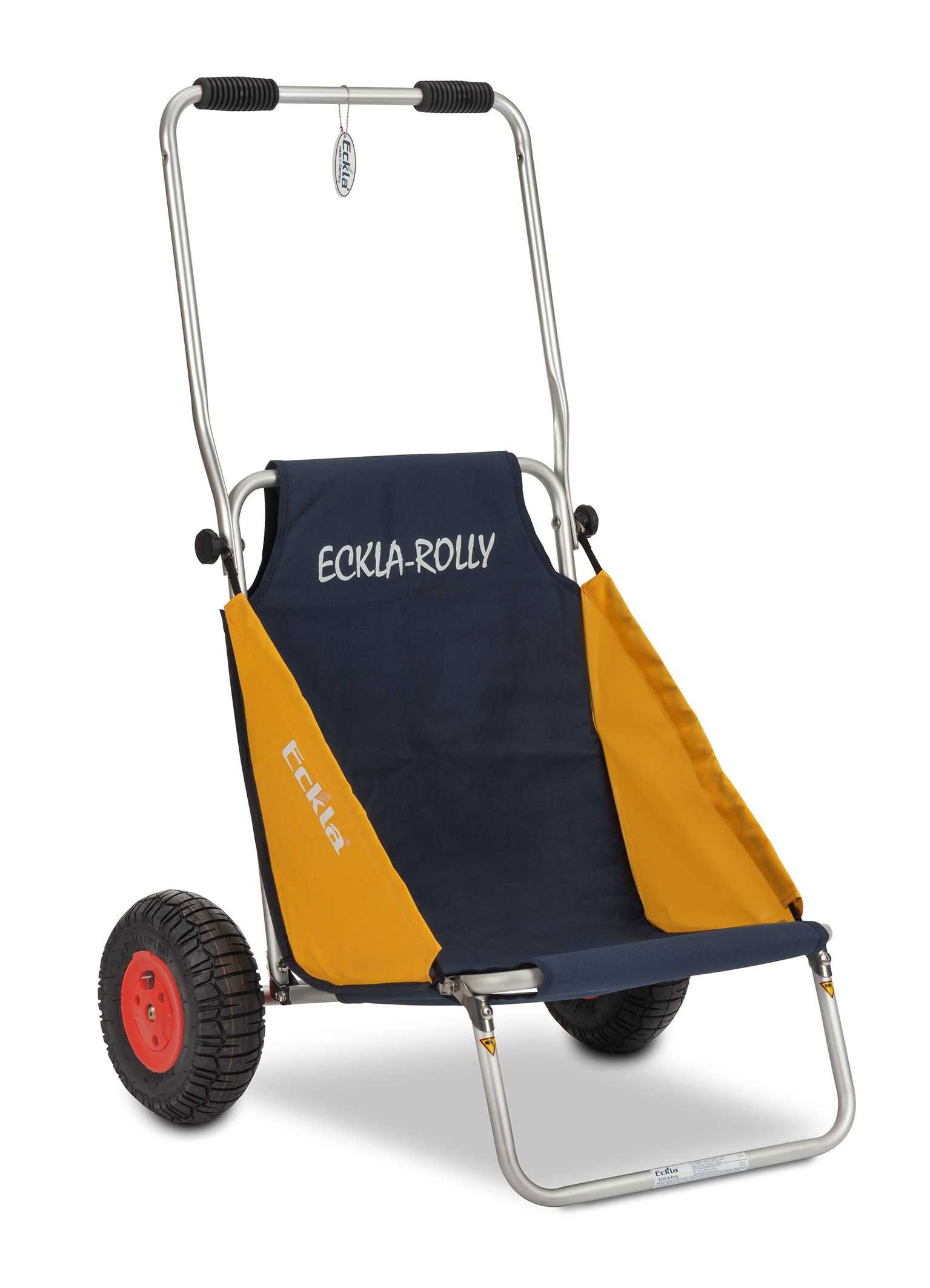  Eckla Beach Rolly in Blau/Gelb Luftbereift, mit Sonnendach 55500