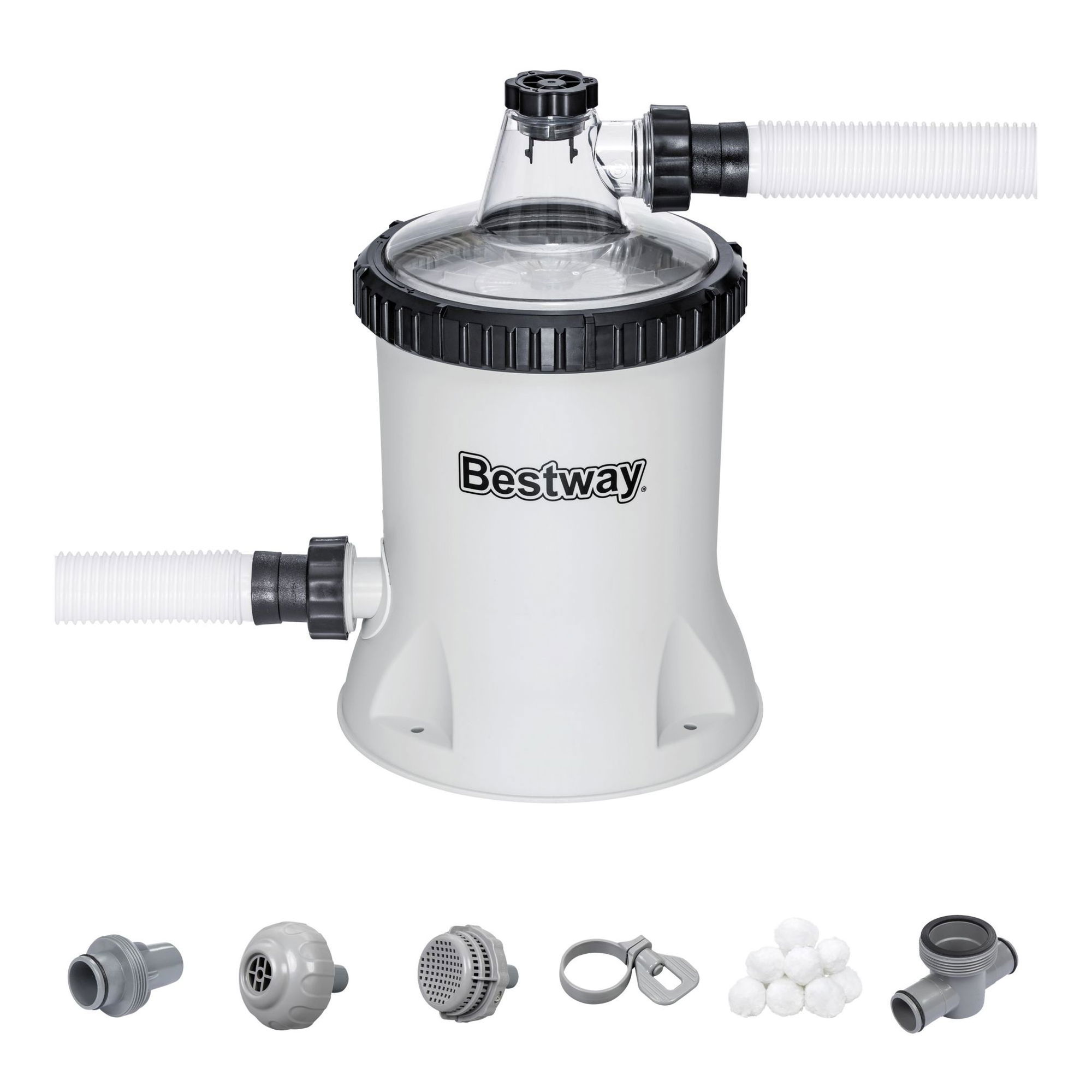Bestway Polysphere Filterpumpe 5.678 lh, 110 W für Aufstellpools Bestway Polysphere Filterpumpe 5.678 lh, 110 W für Aufstellpools