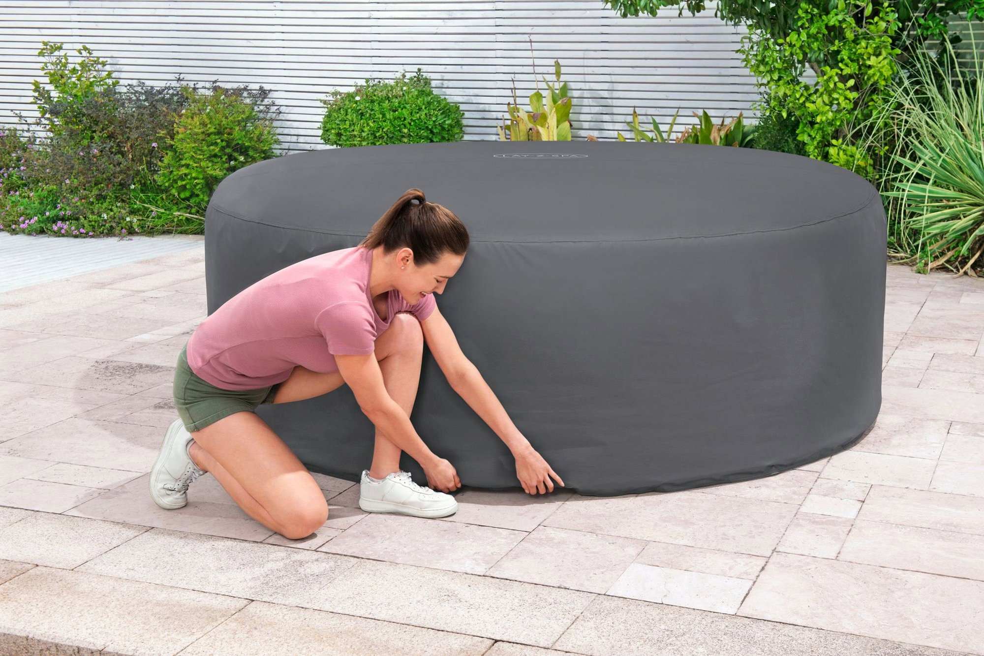 LAY-Z-SPA Abdeckung EnergySense Plus Thermo 216 x 80 cm rund