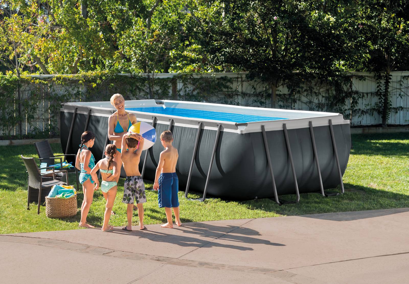 Intex Frame Pool Set Ultra Quadra XTR 549 x 274 x 132 cm IN-126356GN