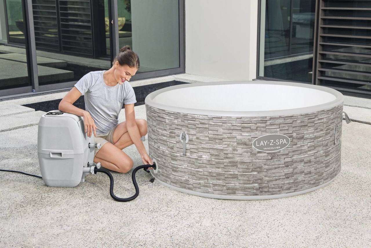 Whirlpool Lay-Z-Spa WLAN-Whirlpool Vancouver AirJet Plus Ø 155 x 60 cm 60027_21