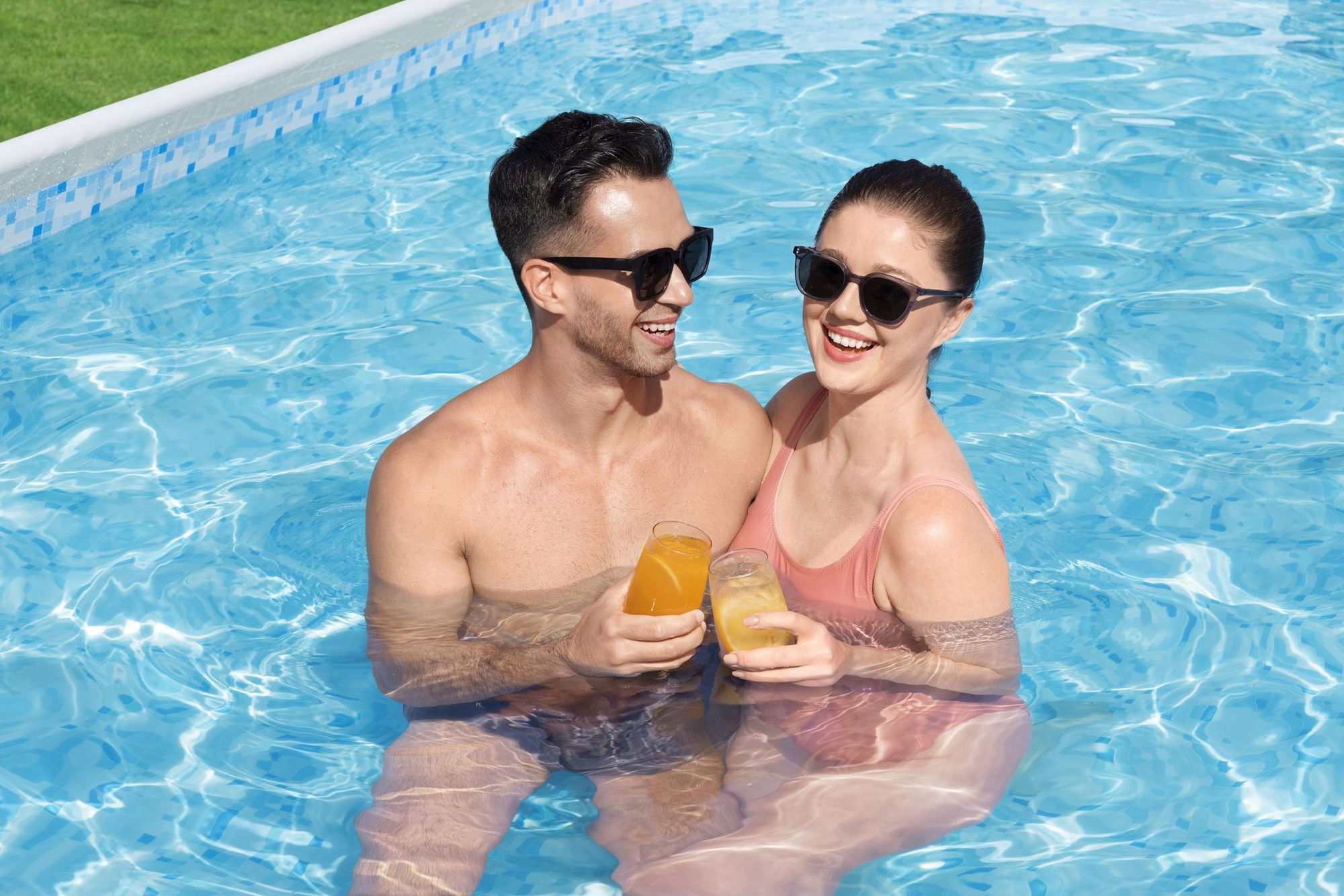 Bestway Steel Pro MAX Frame Pool Komplett-Set 488 x 305 x 107 cm Bestway Steel Pro MAX Frame Pool Komplett-Set 488 x 305 x 107 cm