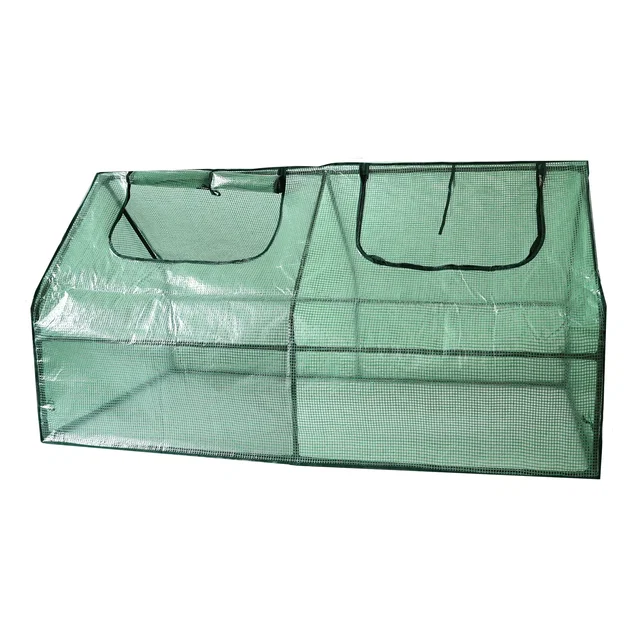 Foliengewächshaus mit 2 Zugriffsfenstern, Tomatenhaus 180 x 90 cm, 90 cm hoch NA177 Foliengewächshaus mit 2 Zugriffsfenstern, Tomatenhaus 180 x 90 cm, 90 cm hoch NA177