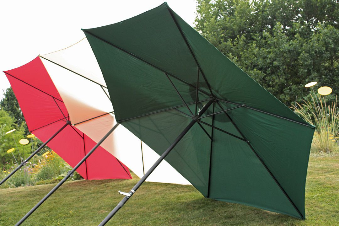 Sonnenschirm mit Handkurbel, 300 cm Durchmesser HI-504355