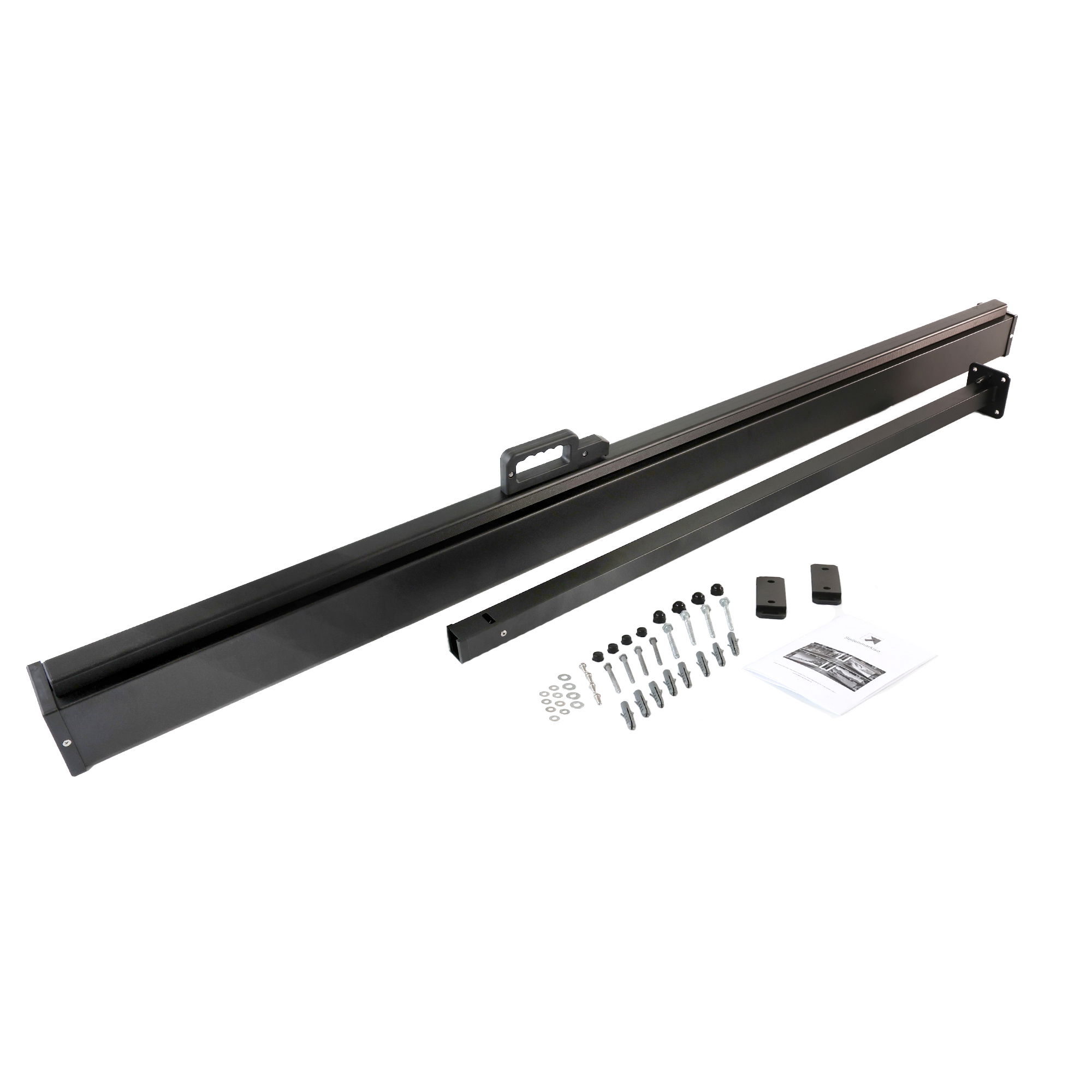 Seitenmarkise ausziehbar links, 180 cm hoch, Seitenrollo mit Fotodruck Südsee NA099-R