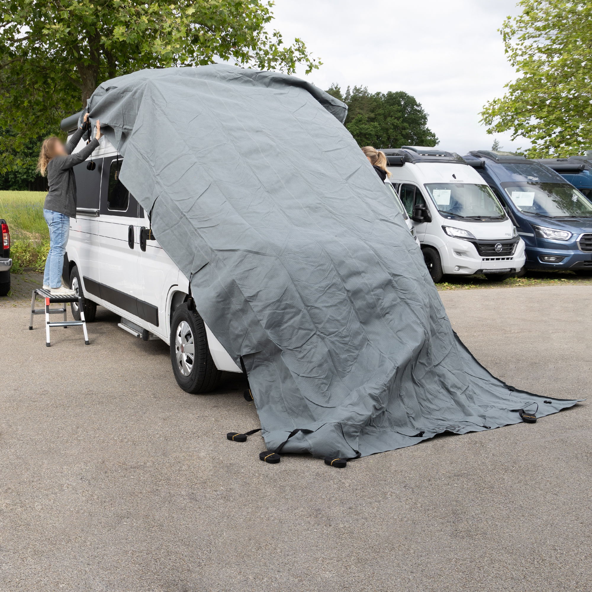 Dachschutzplane für Wohnmobile, UV-resistente Schutzhülle für ihren Camper Dachschutzplane_Wohnmobile_M