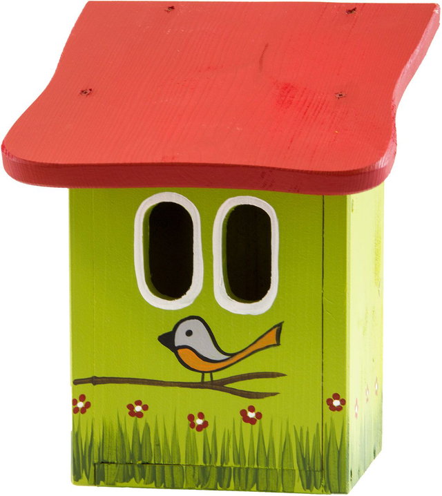 Nistkasten für Rotschwänzchen aus Holz, Nisthaus VV-N50418 Nistkasten für Rotschwänzchen aus Holz, Nisthaus VV-N50418