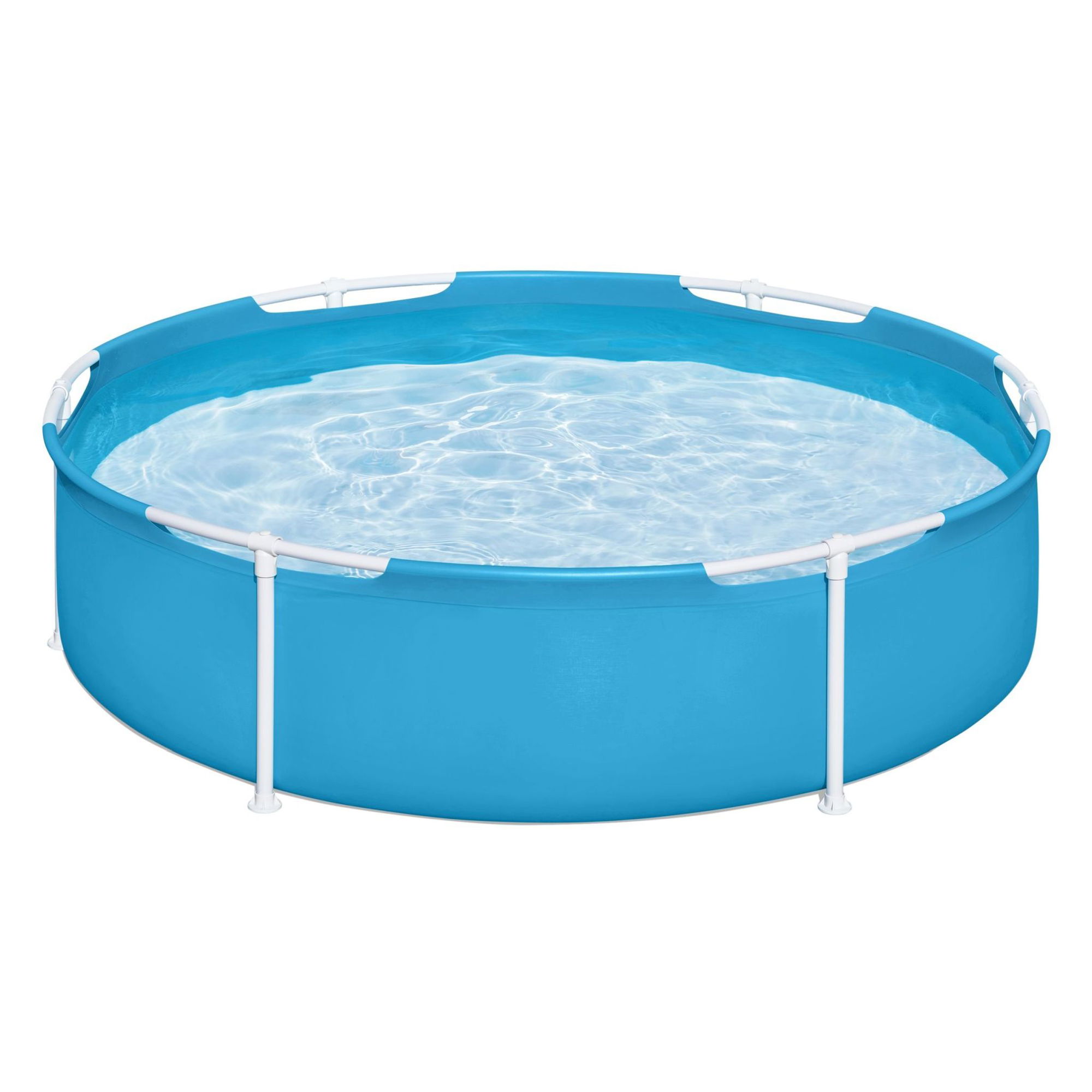 Bestway My First Frame Pool Kinderpool Ø 152 x 38 cm blau rund