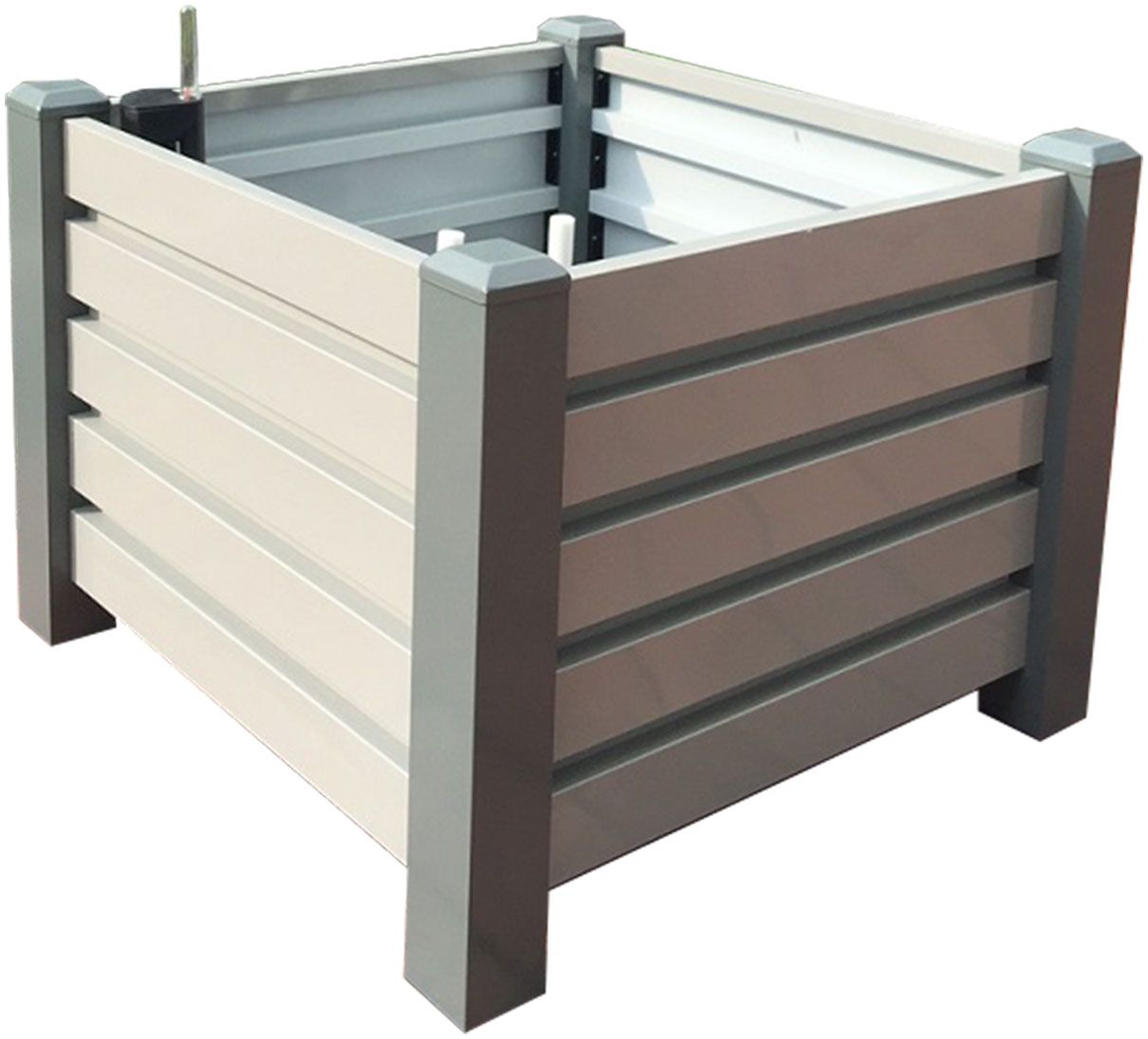 Premium Pflanzkasten BERGAMO, eckig, Bewässerungssystem DH006 Premium Pflanzkasten BERGAMO, eckig, Bewässerungssystem DH006