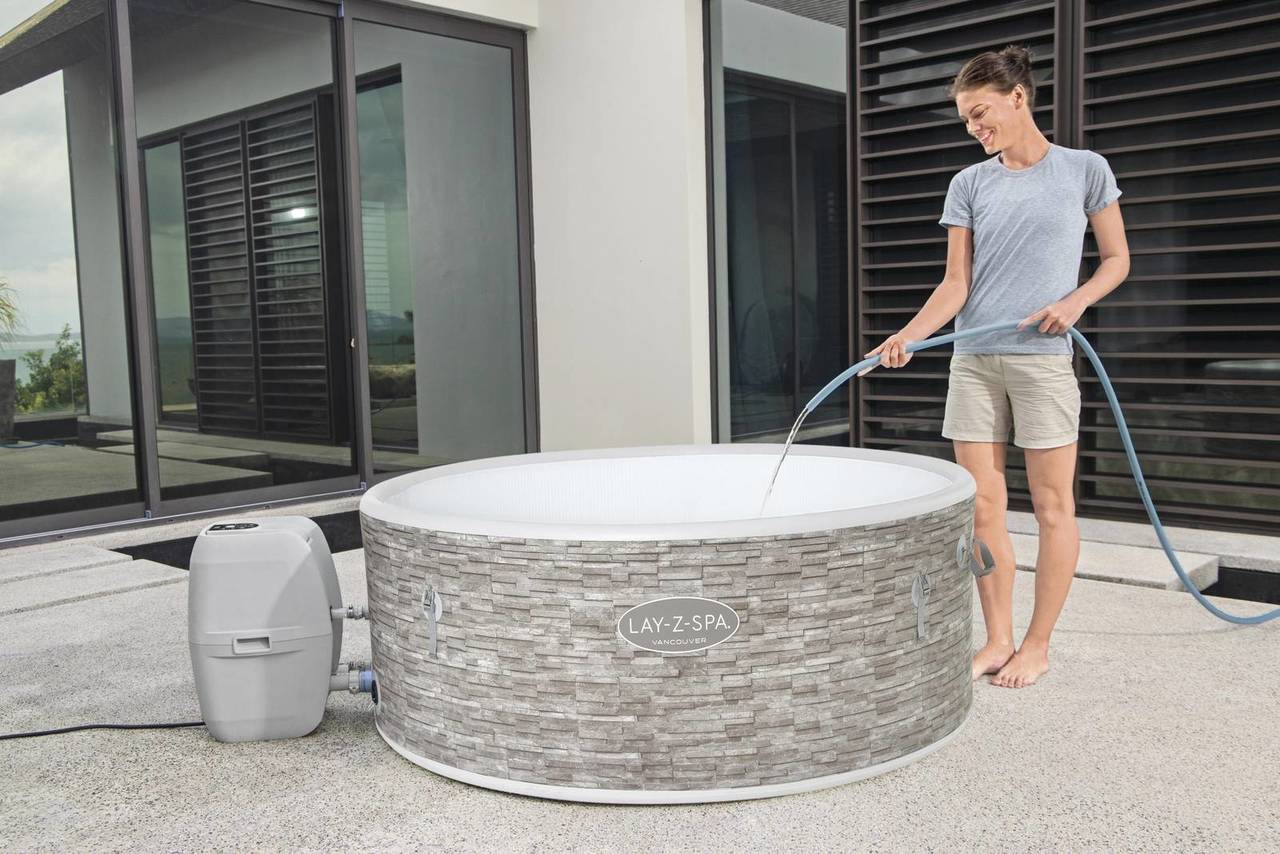 Whirlpool Lay-Z-Spa WLAN-Whirlpool Vancouver AirJet Plus Ø 155 x 60 cm 60027_21