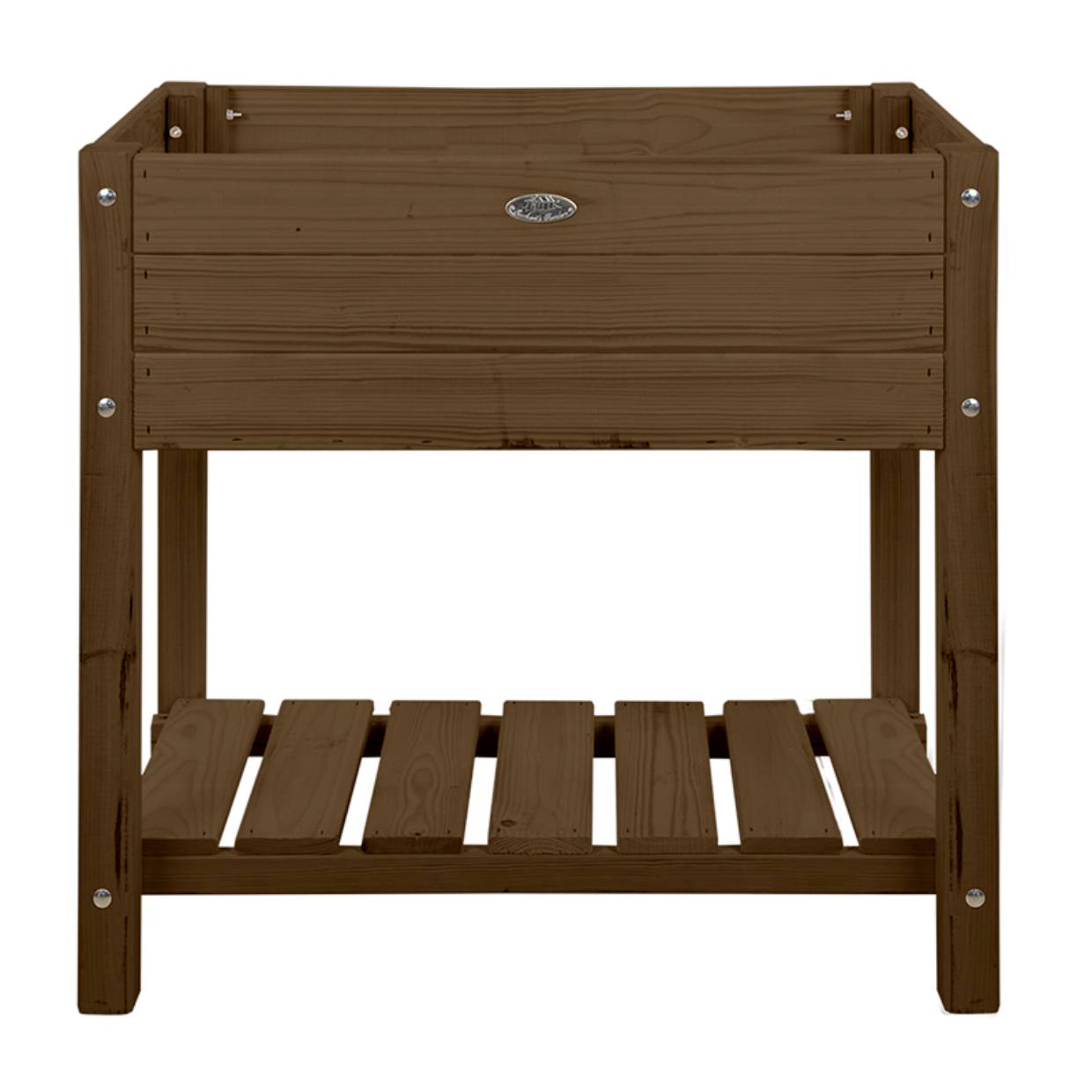 Hochbeet aus Holz mit Ablage und Einlegefolie ES-NG92 Hochbeet aus Holz mit Ablage und Einlegefolie ES-NG92