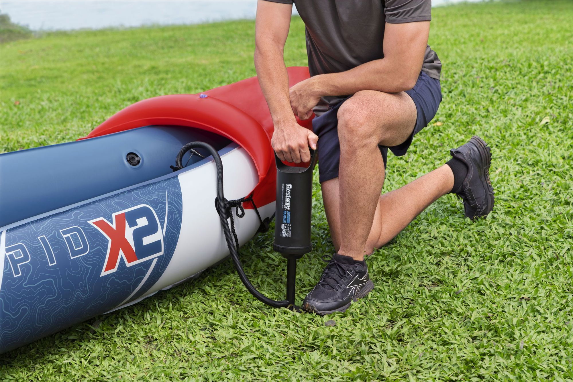 Bestway Hydro Force Rapid X2 aufblasbares Kajak 2 Personen Set Bestway Hydro Force Rapid X2 aufblasbares Kajak 2 Personen Set