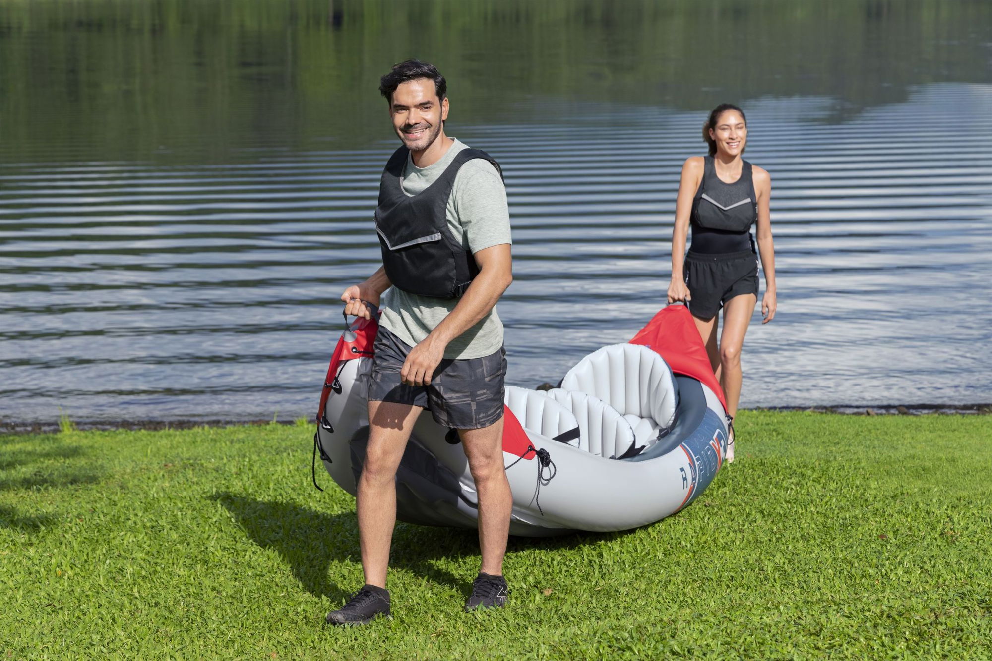 Bestway Hydro Force Kajak-Set Rapid X3 für 3 Personen 381 x 100 cm