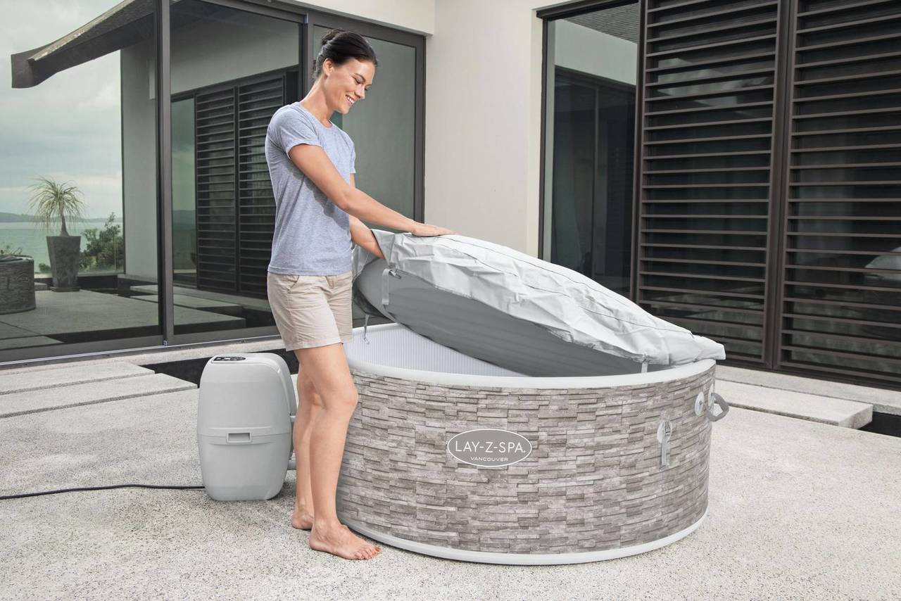 Whirlpool Lay-Z-Spa WLAN-Whirlpool Vancouver AirJet Plus Ø 155 x 60 cm 60027_21