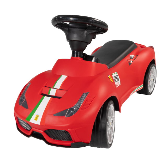 Rutschauto Ferrari 488 rot, Rutschfahrzeug für Kinder ab 18 Monate mit Kippschutz Rutschauto Ferrari 488 rot, Rutschfahrzeug für Kinder ab 18 Monate mit Kippschutz