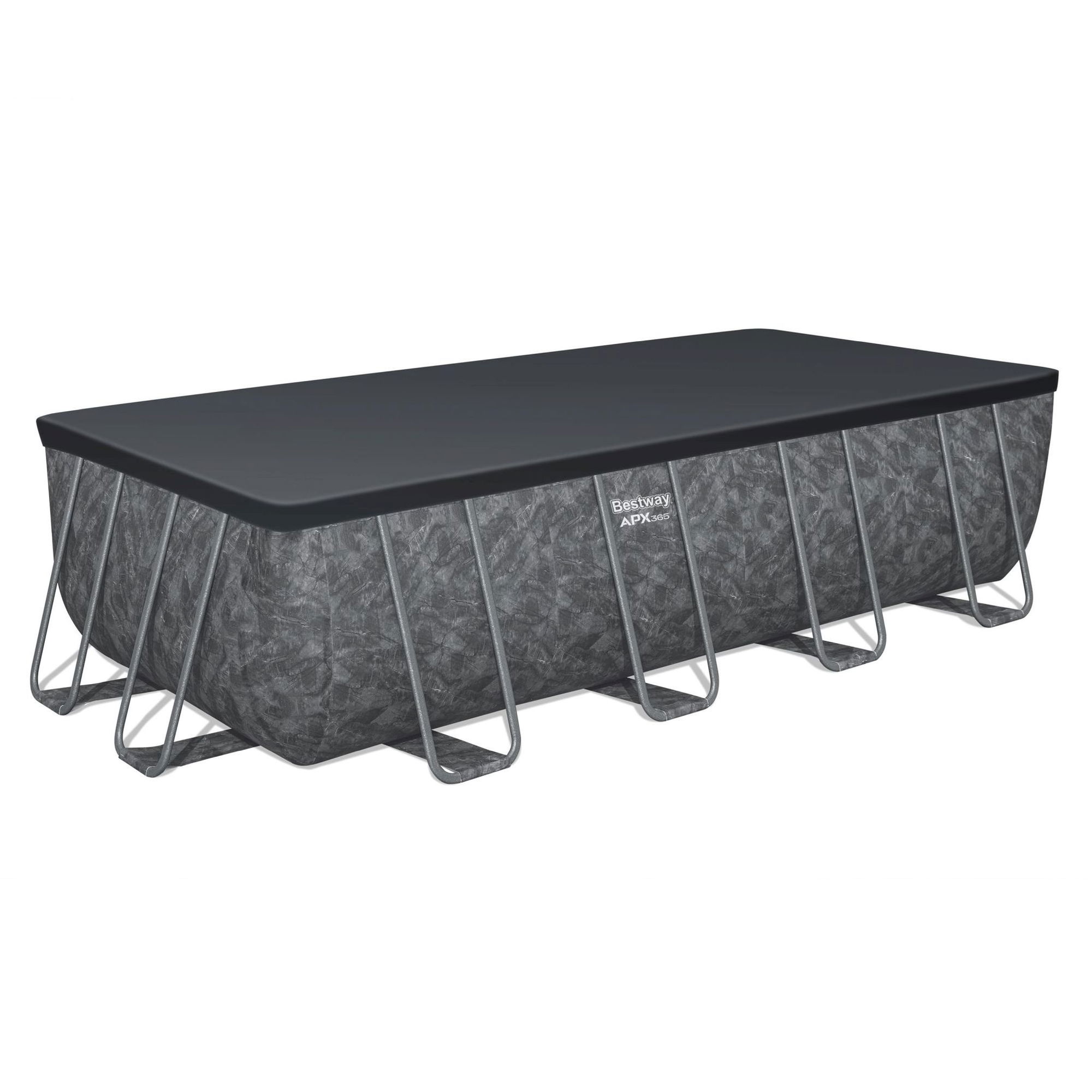 Bestway APX365 winterfestes Frame Pool Komplett-Set 549 x 274 x 132 cm