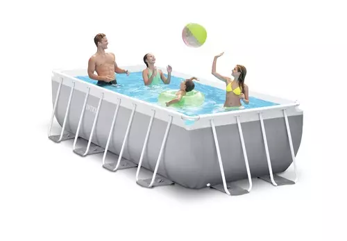 Intex Frame Pool Set Prism Quadra 400 x 200 x 100 cm IN-126788GN