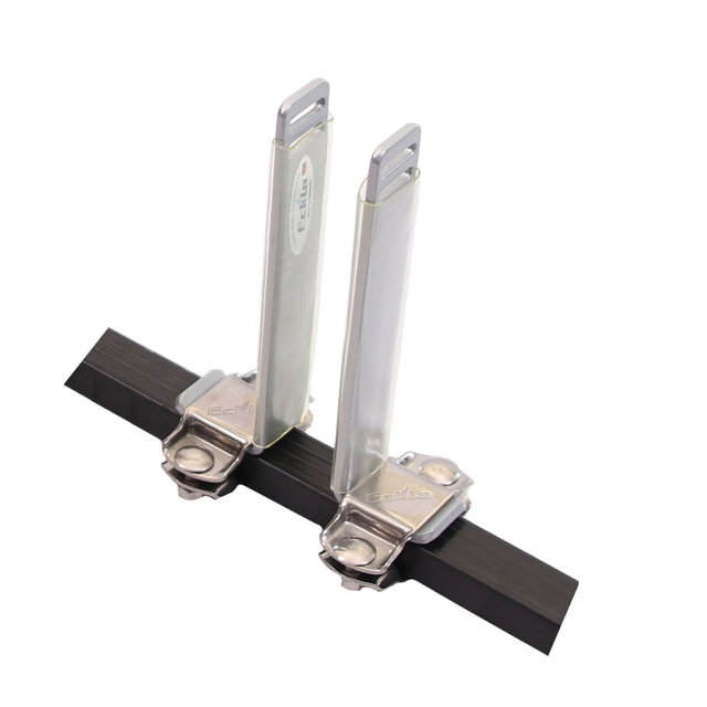 Senkrechtstütze für Dachträger, Stahl, pulverbeschichtet, Gummi ummantelt 78946 Senkrechtstütze für Dachträger, Stahl, pulverbeschichtet, Gummi ummantelt 78946