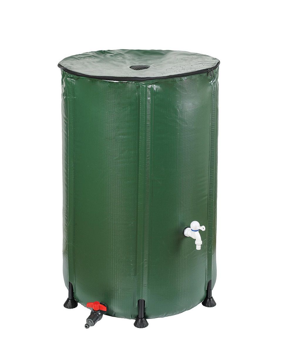 Regenwassertonne faltbar, mobiler Wassertank mit Zapfhahn, Regenfaß HI-507411 Regenwassertonne faltbar, mobiler Wassertank mit Zapfhahn, Regenfaß HI-507411