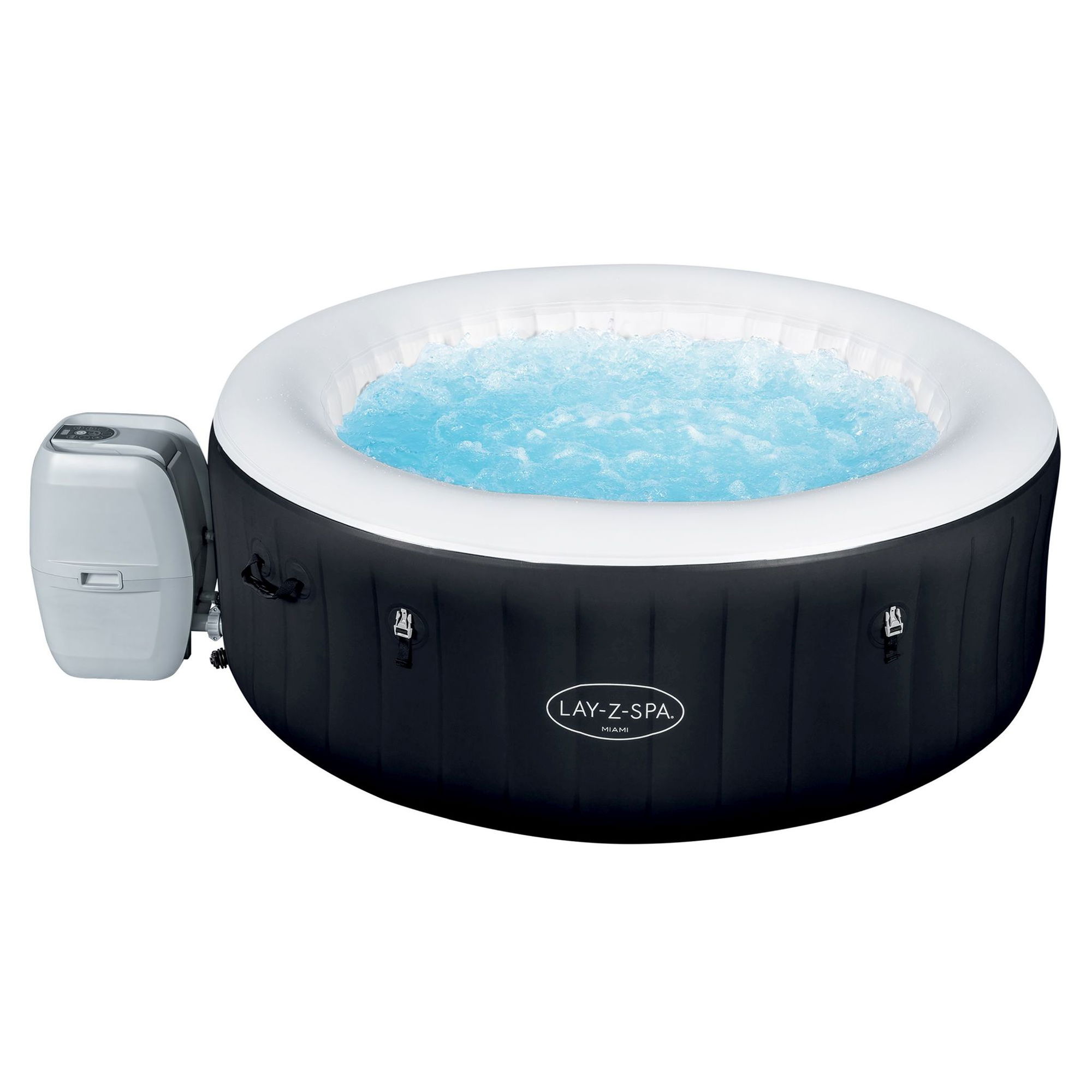 Bestway LAY-Z-SPA Miami AirJet Whirlpool Ø 180 x 66 cm für 4 Personen