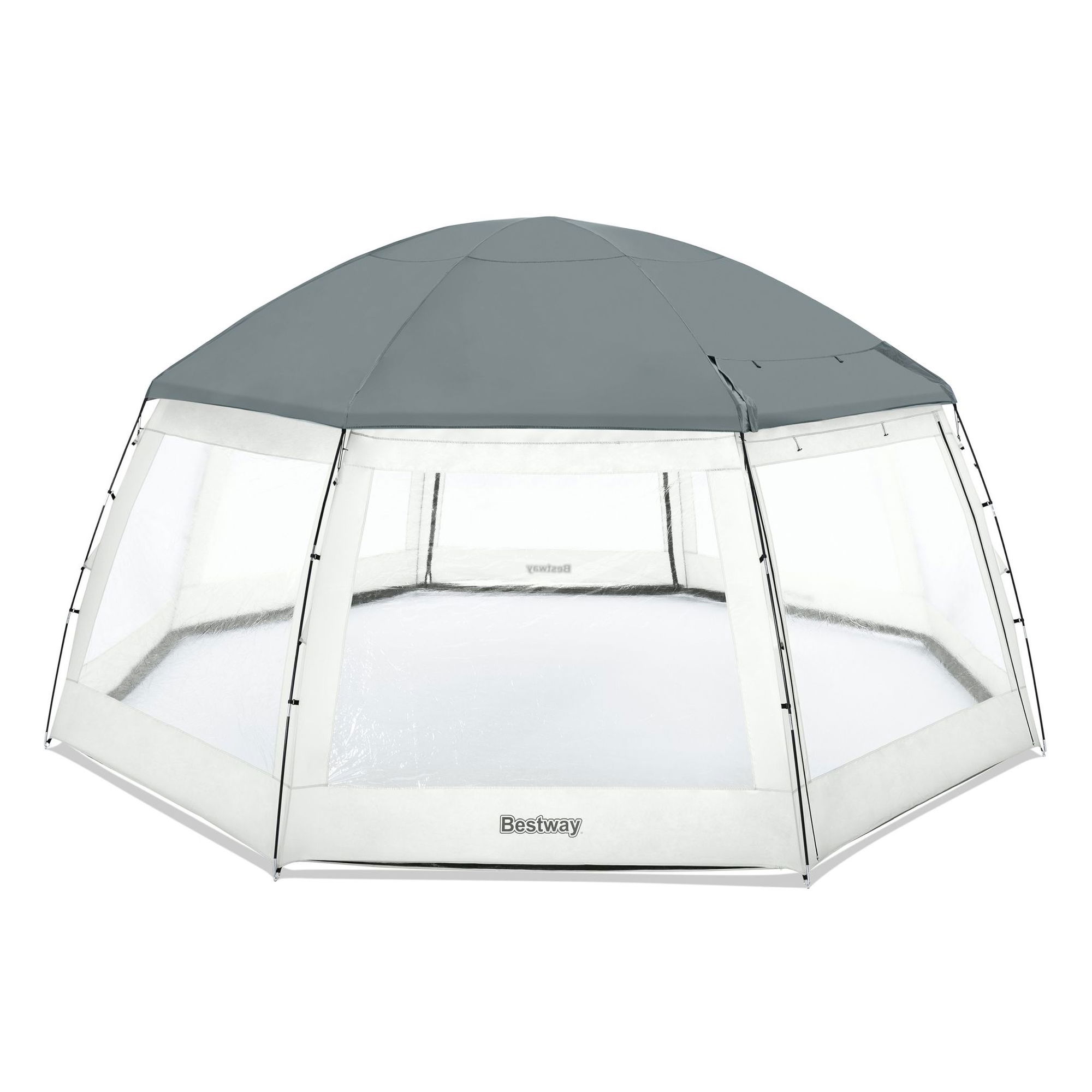 Bestway Pavillon für runde Pools 600 x 295 cm als Sonnenschutz Bestway Pavillon für runde Pools 600 x 295 cm als Sonnenschutz