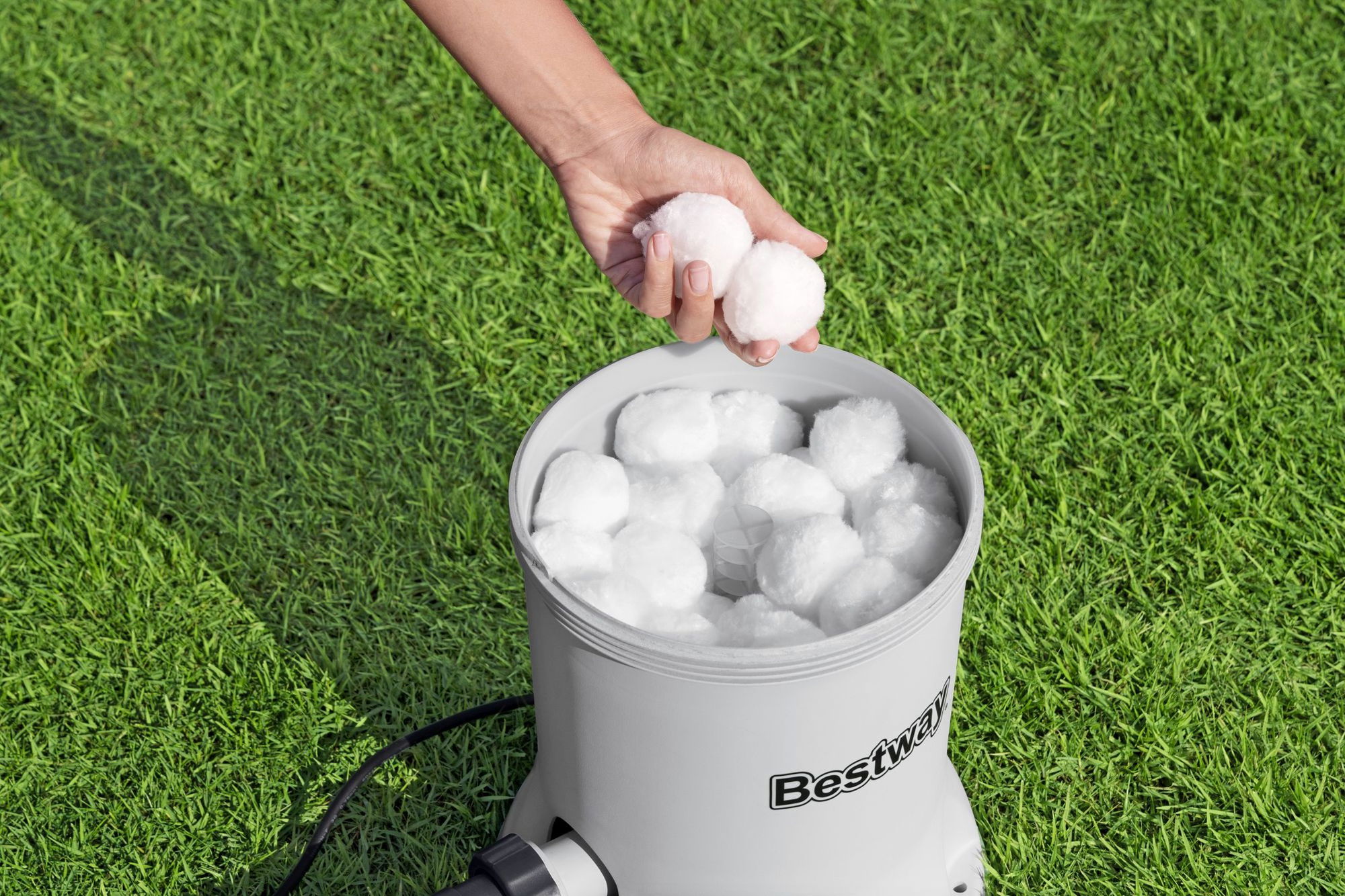 Bestway Polysphere Filterpumpe 5.678 lh, 110 W für Aufstellpools Bestway Polysphere Filterpumpe 5.678 lh, 110 W für Aufstellpools