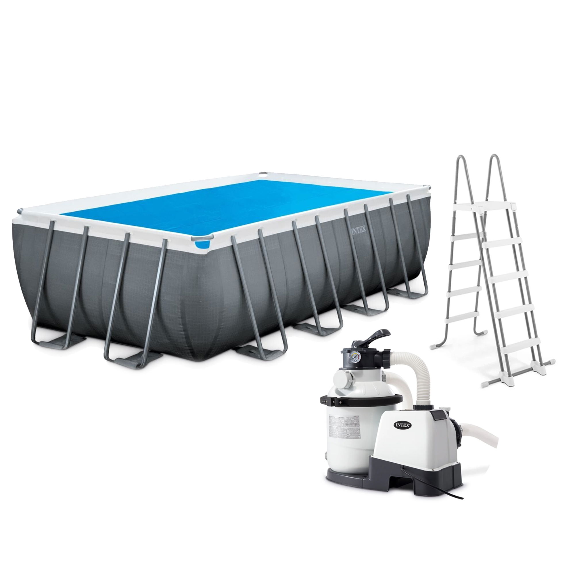 Intex Frame Pool Set Ultra Quadra XTR 549 x 274 x 132 cm IN-126356GN Intex Frame Pool Set Ultra Quadra XTR 549 x 274 x 132 cm IN-126356GN