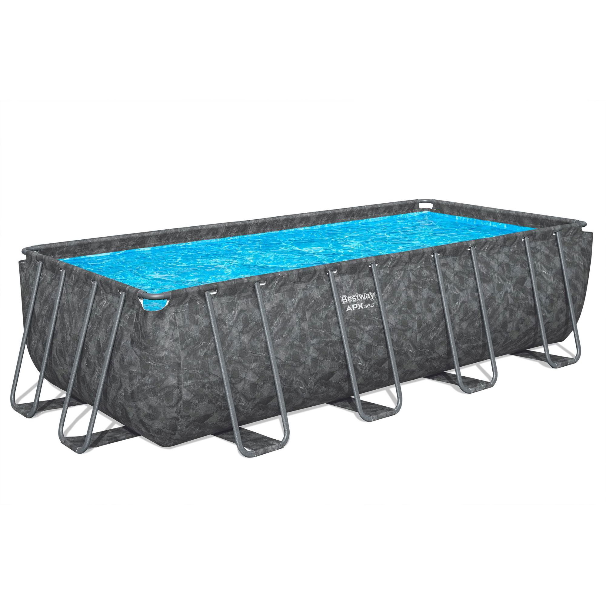 Bestway APX365 winterfestes Frame Pool Komplett-Set 549 x 274 x 132 cm