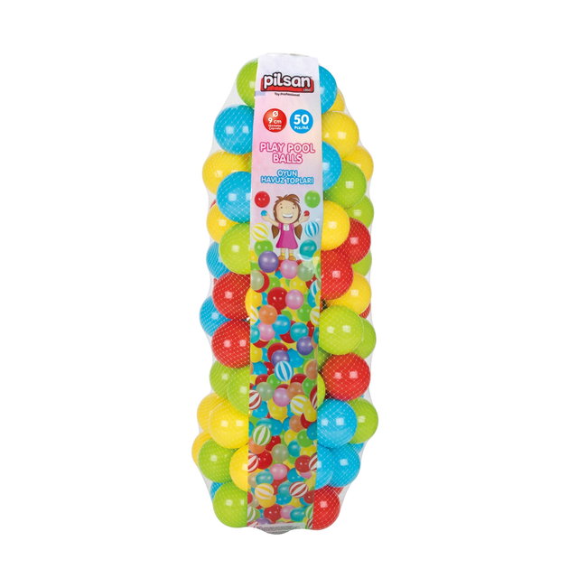 Bälle für Bällebad, 50 Spielbälle, BPA-frei, 9 cm Durchmesser PI-06407_B Bälle für Bällebad, 50 Spielbälle, BPA-frei, 9 cm Durchmesser PI-06407_B